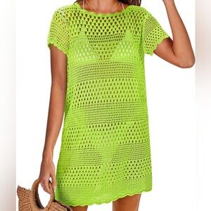 Anrabess Crochet Swim Coverup